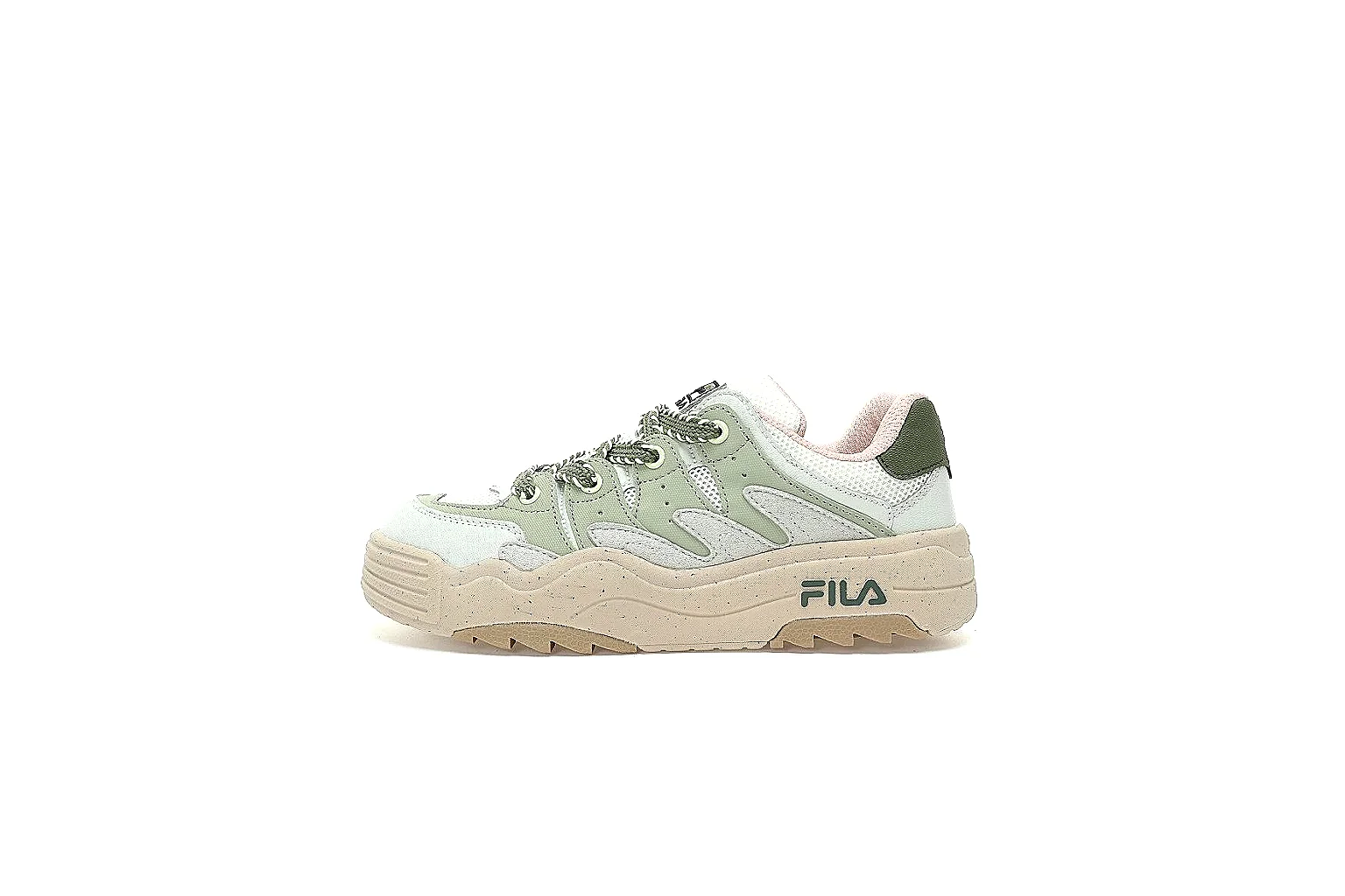 Kako Find List budget photos for Fila Beige Green Low Sneaker thumbnail 2