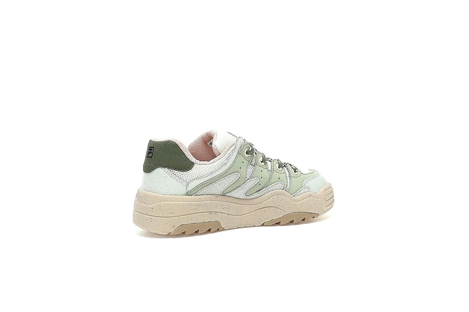 Kako Find List budget photos for Fila Beige Green Low Sneaker thumbnail 3
