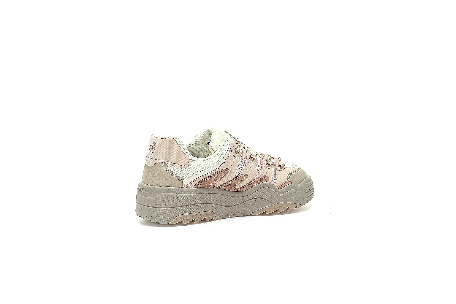 Kako Find List budget photos for Fila Beige Pink Low Sneaker thumbnail 3
