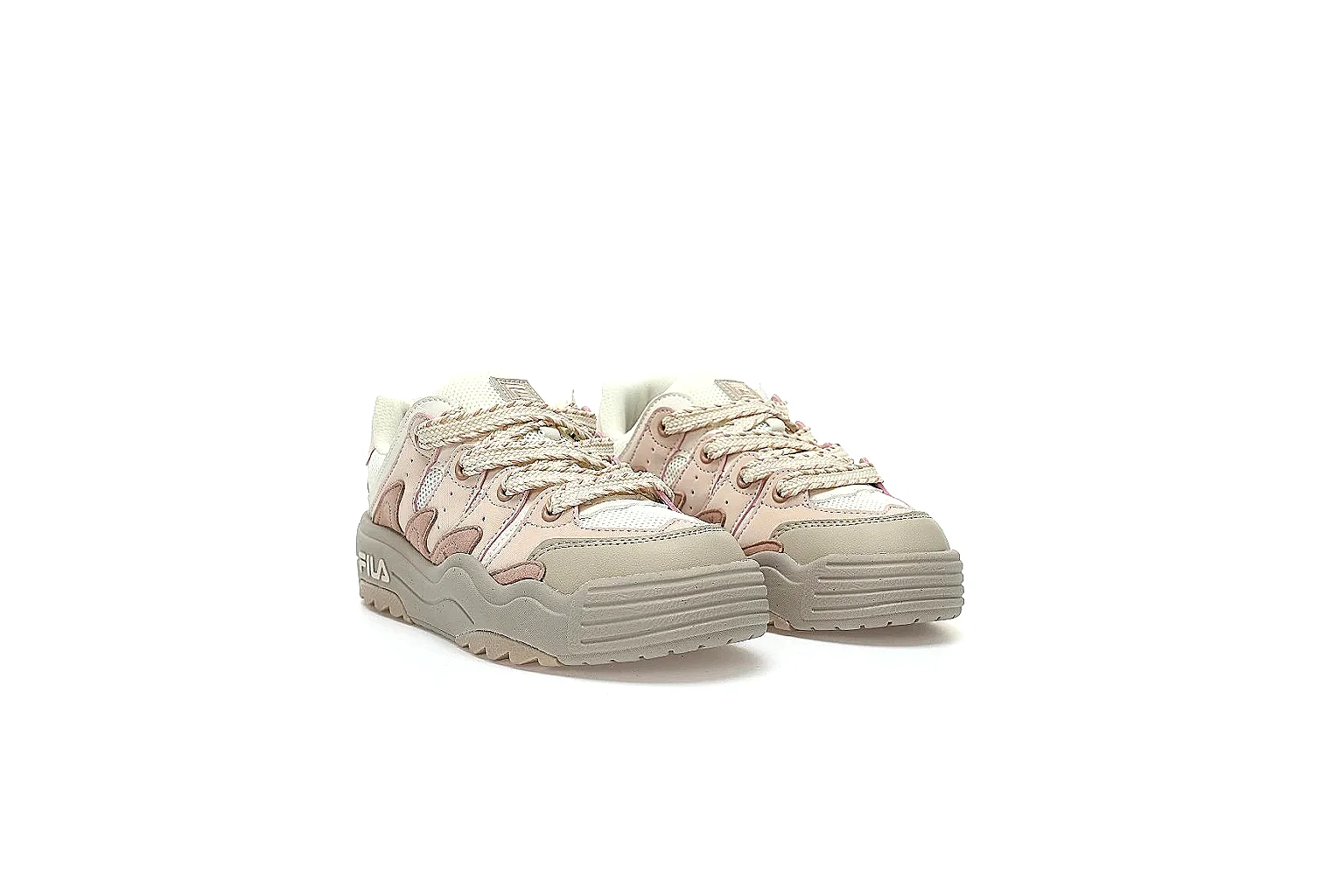 Kako Find List budget photos for Fila Beige Pink Low Sneaker thumbnail 6