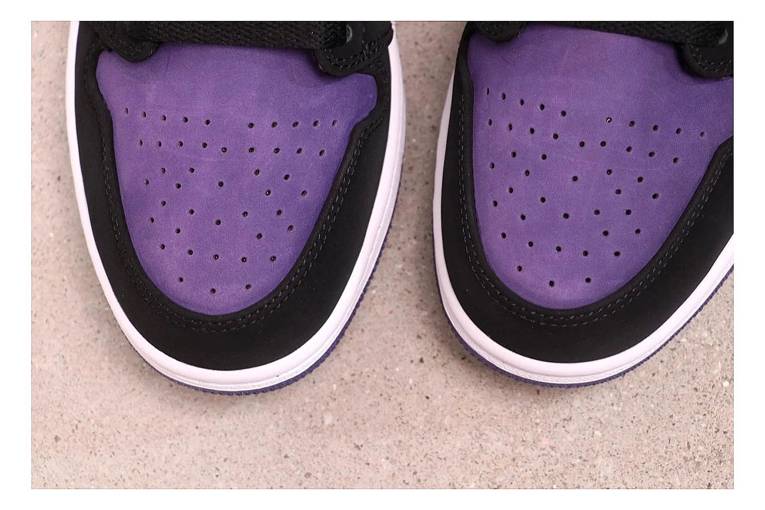 kakofindlist.com Jordan Air Jordan 1 Low Black Purple budget shortlist note six-photo gallery thumbnail 6