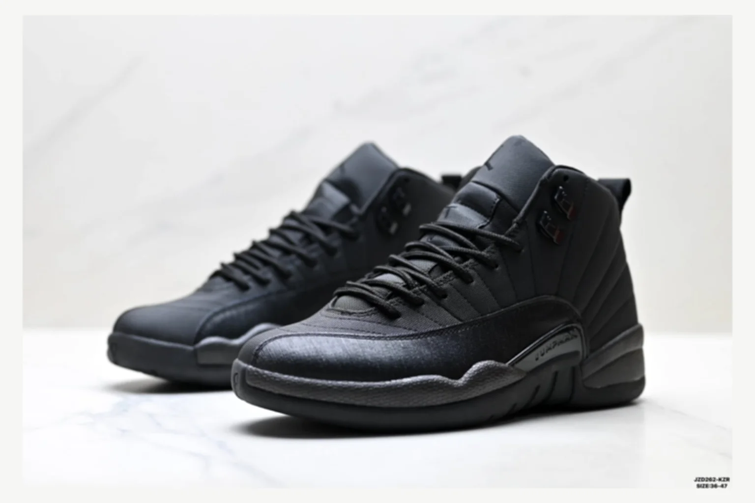 Jordan Air Jordan 12 Black High Top value find image SKU 1182167523 thumbnail 4