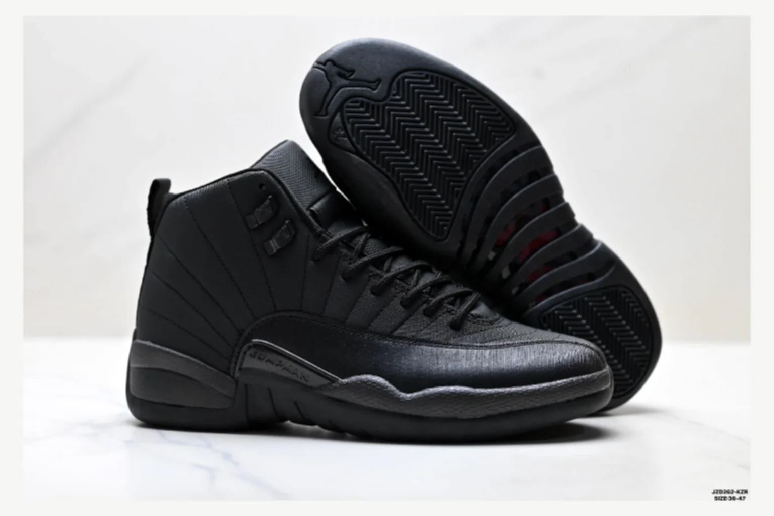 Jordan Air Jordan 12 Black High Top value find image SKU 1182167523 thumbnail 5