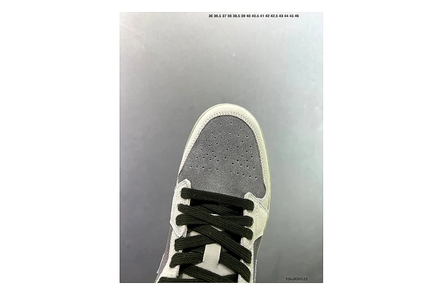 Jordan AJ1 Low Neutral Grey white and grey sneaker shown as a value find thumbnail 5