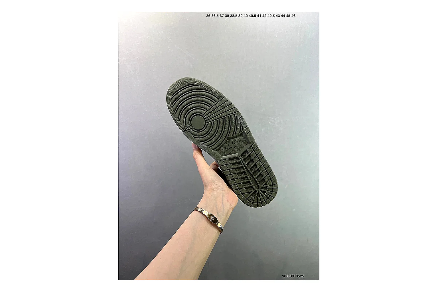 Jordan AJ1 Low Neutral Grey white and grey sneaker shown as a value find thumbnail 6