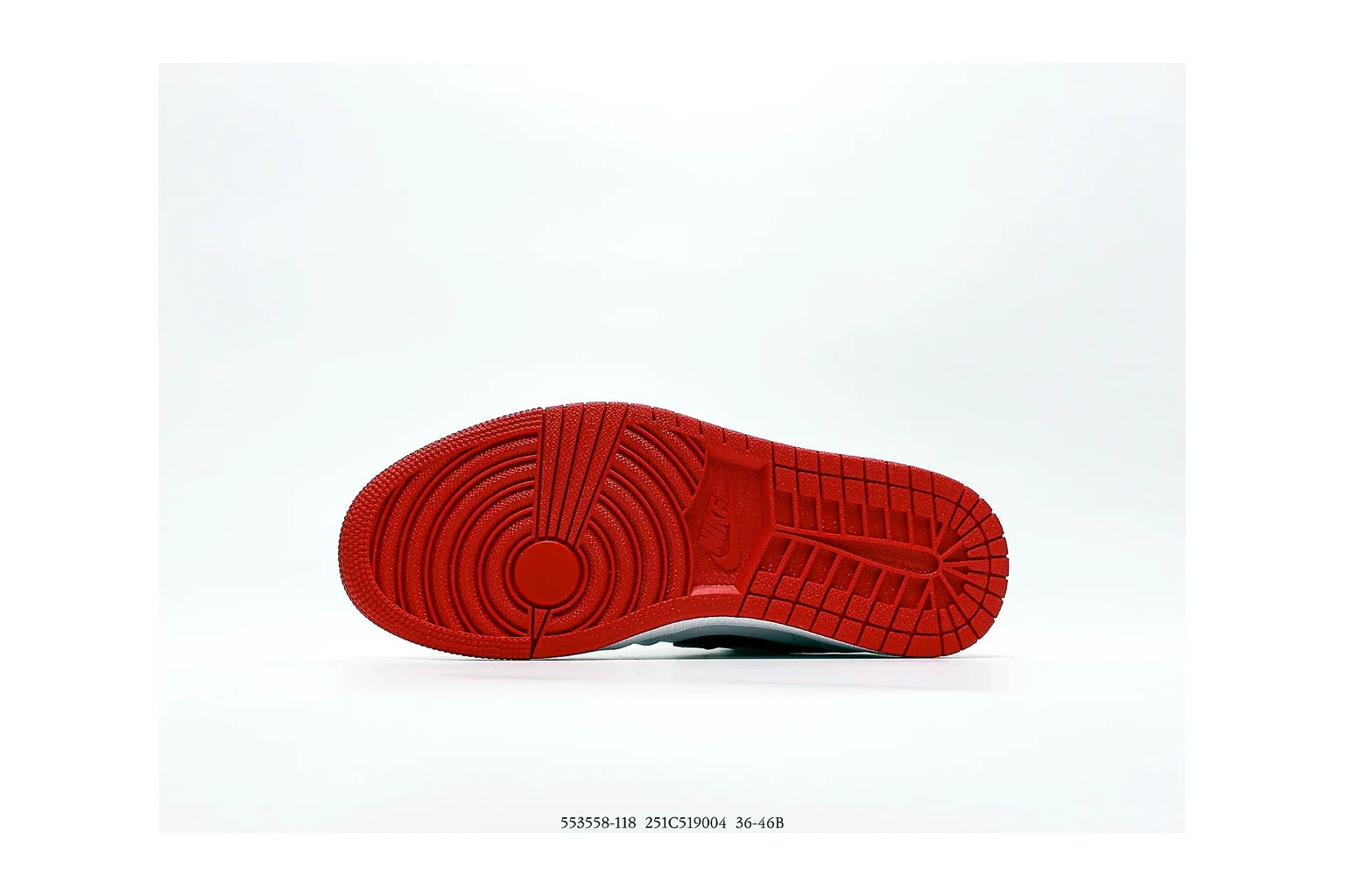 Jordan Air Jordan 1 Low White Red retro basketball low six photo view thumbnail 3