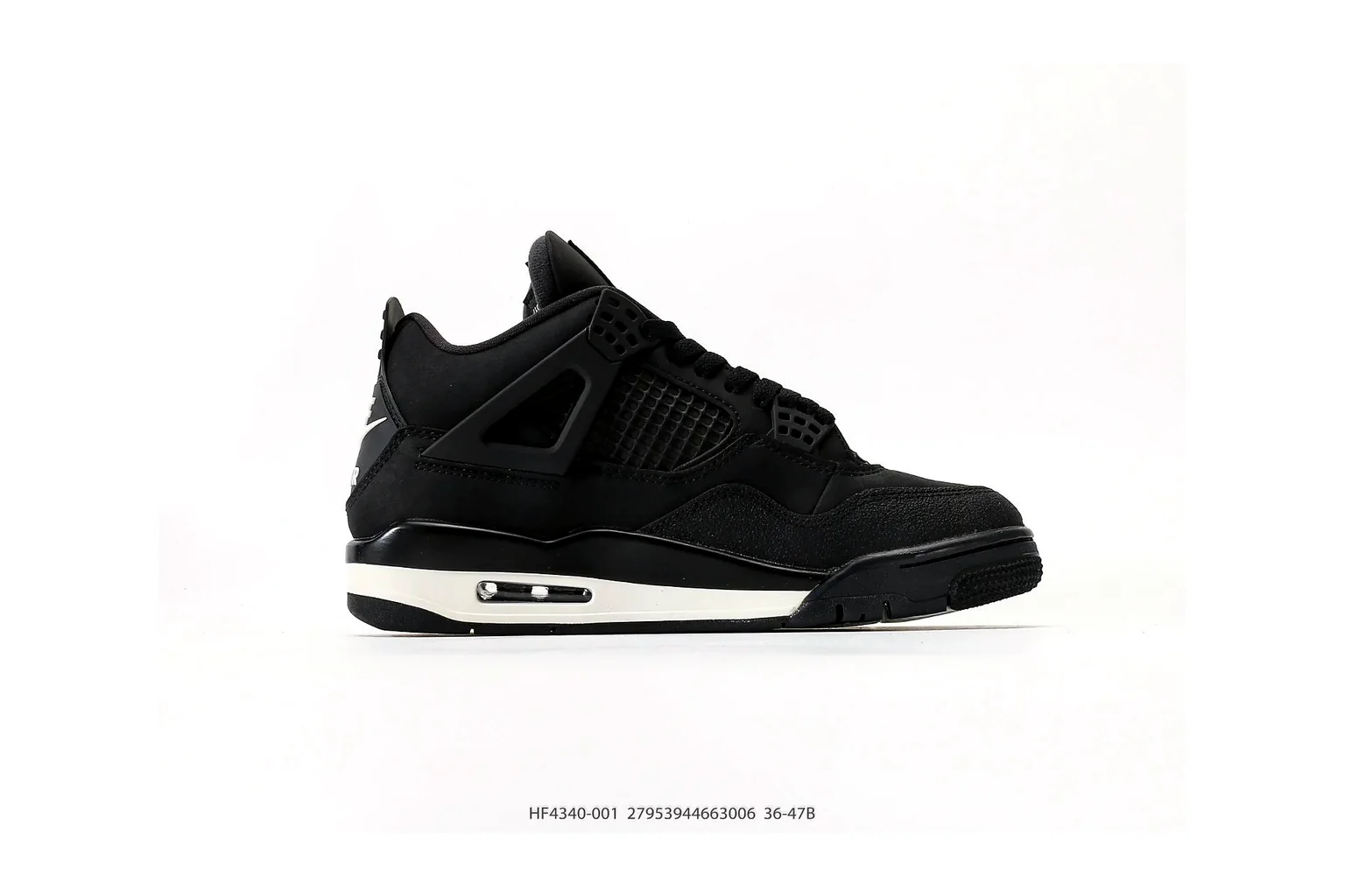 Jordan Air Jordan 4 Black Cat retro basketball six photo view thumbnail 2