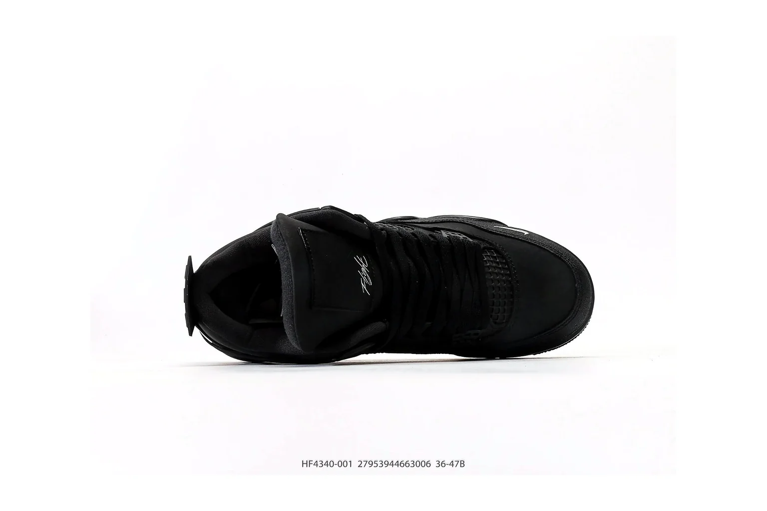 Jordan Air Jordan 4 Black Cat retro basketball six photo view thumbnail 3
