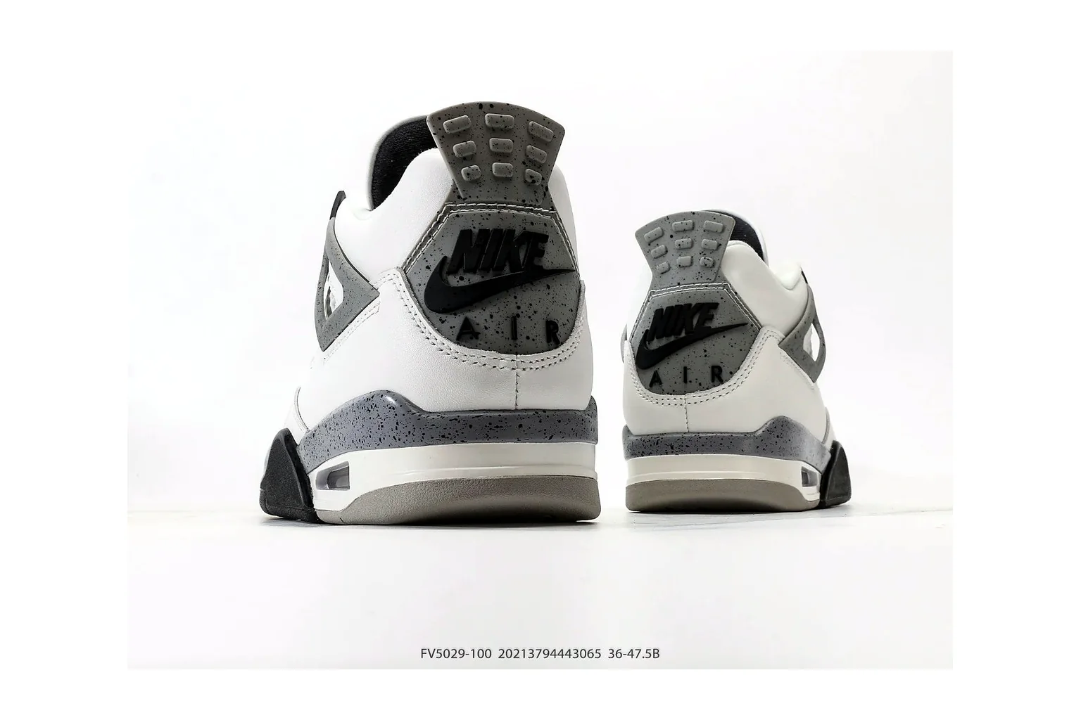 Jordan Air Jordan 4 White Cement retro basketball six photo view thumbnail 4