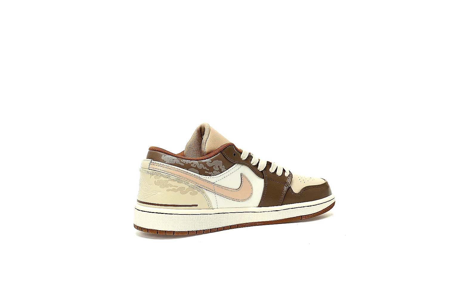 Kako Find List budget photos for Jordan Brown Cream Low Court thumbnail 3