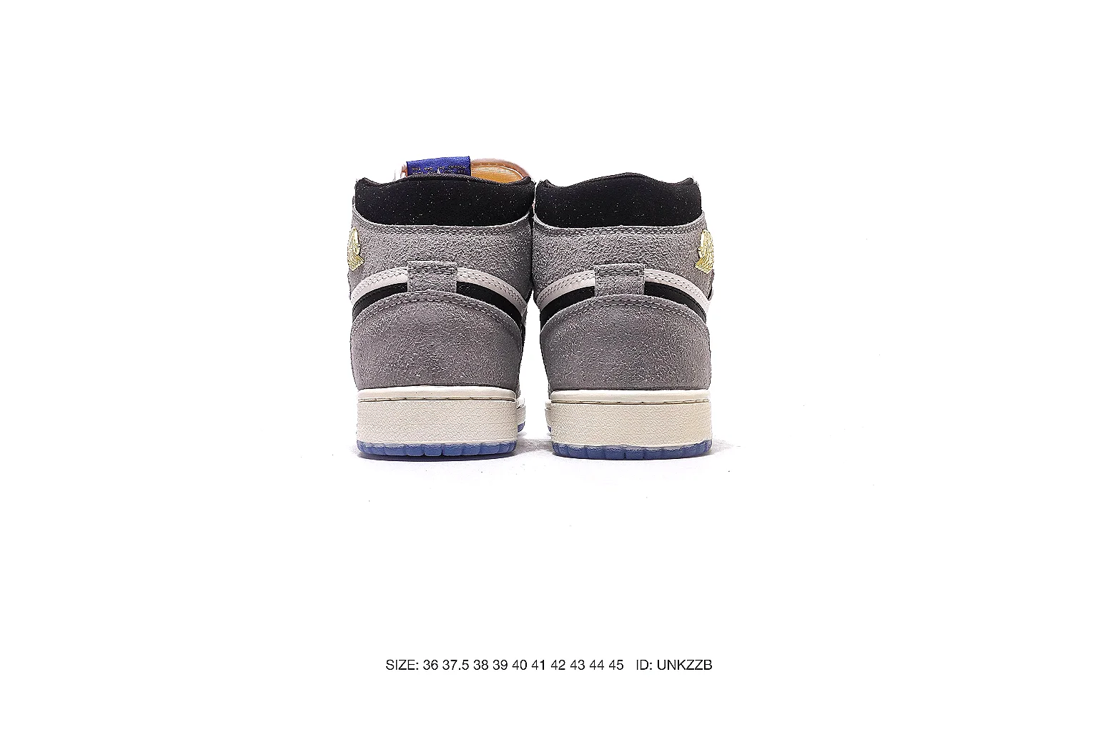 Jordan Jordan 1 style Gray Purple 6841 budget find six-photo gallery thumbnail 5