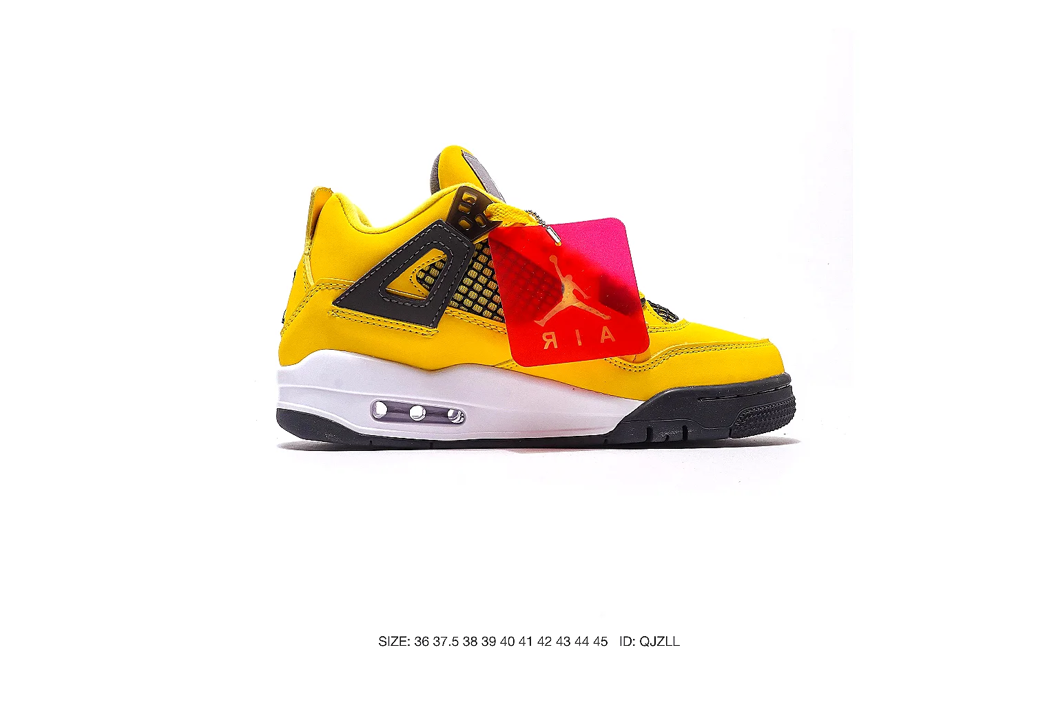 Jordan Jordan 4 style Yellow Red Black 8705 budget shortlist note six-photo gallery thumbnail 3