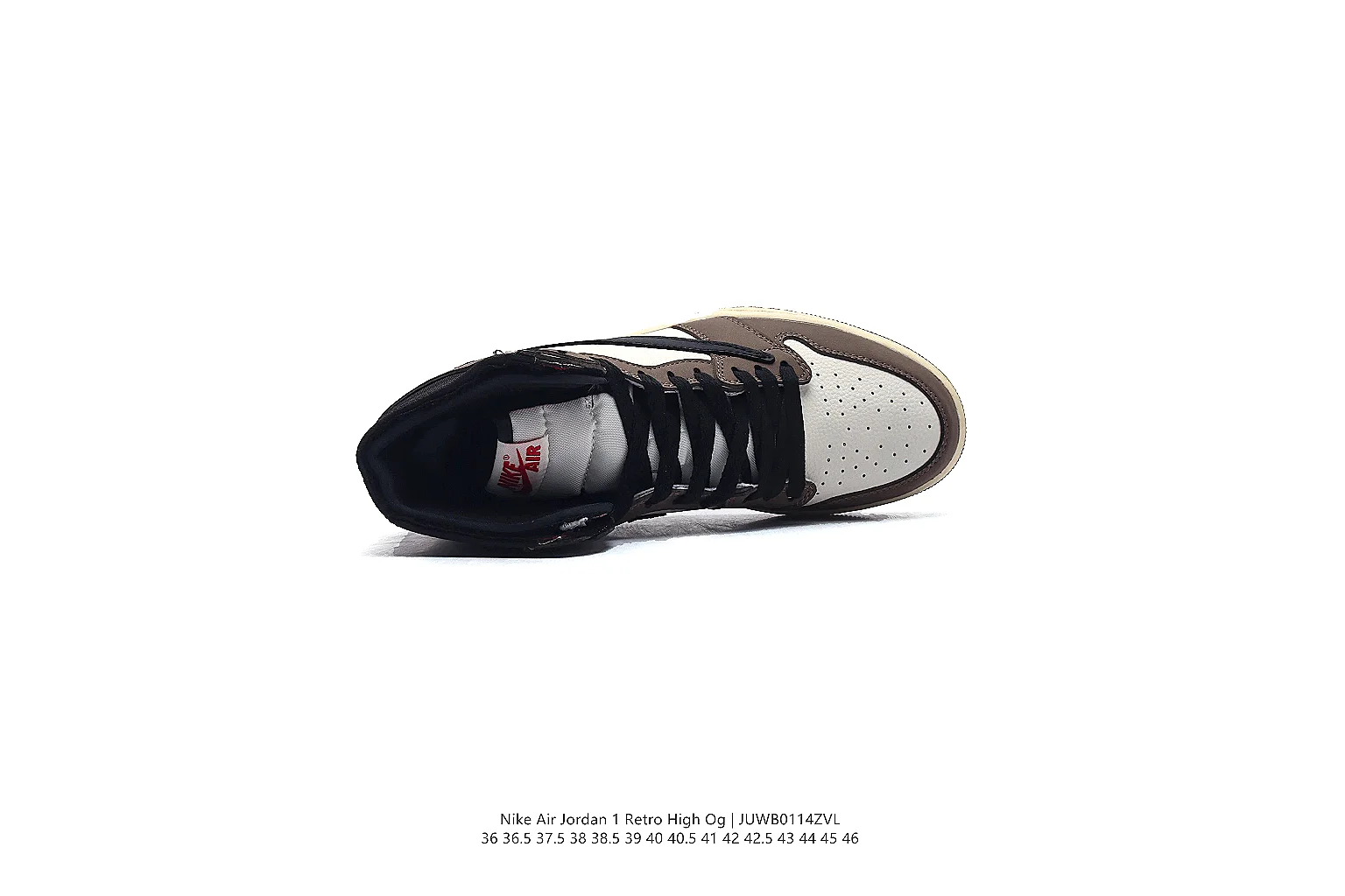 kakofindlist.com Air Jordan Jordan 1 High Brown Sail 6693 brown-sail high-top image thumbnail 4