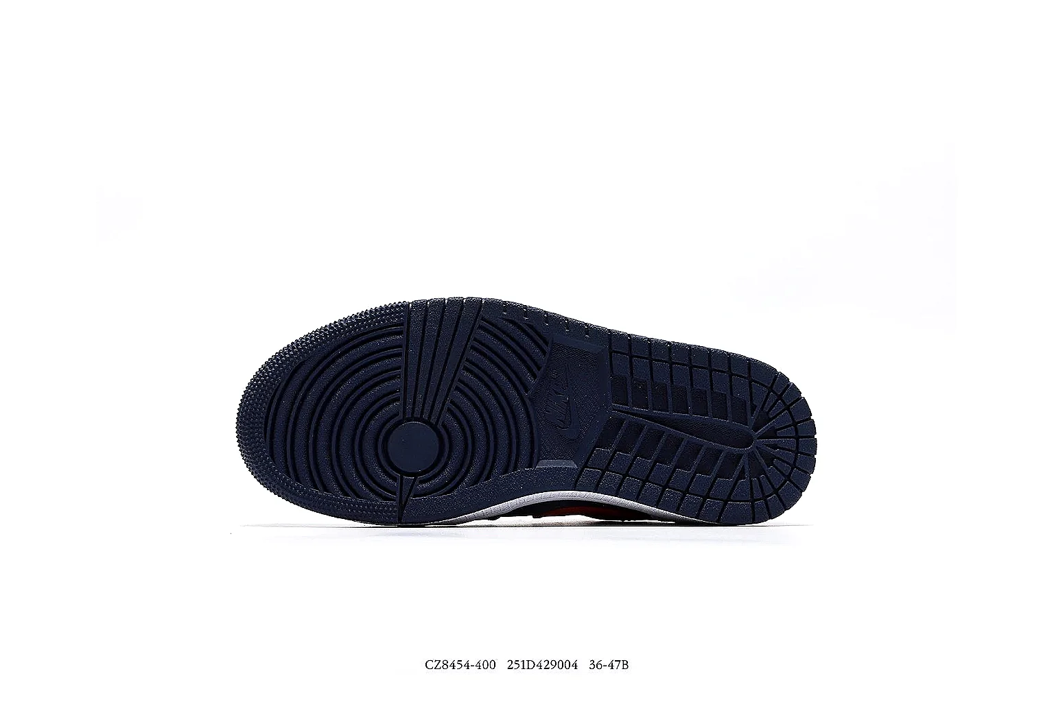 kakofindlist.com Air Jordan Navy Red Jordan 1 Low 7547 Navy Red low-top product image thumbnail 4