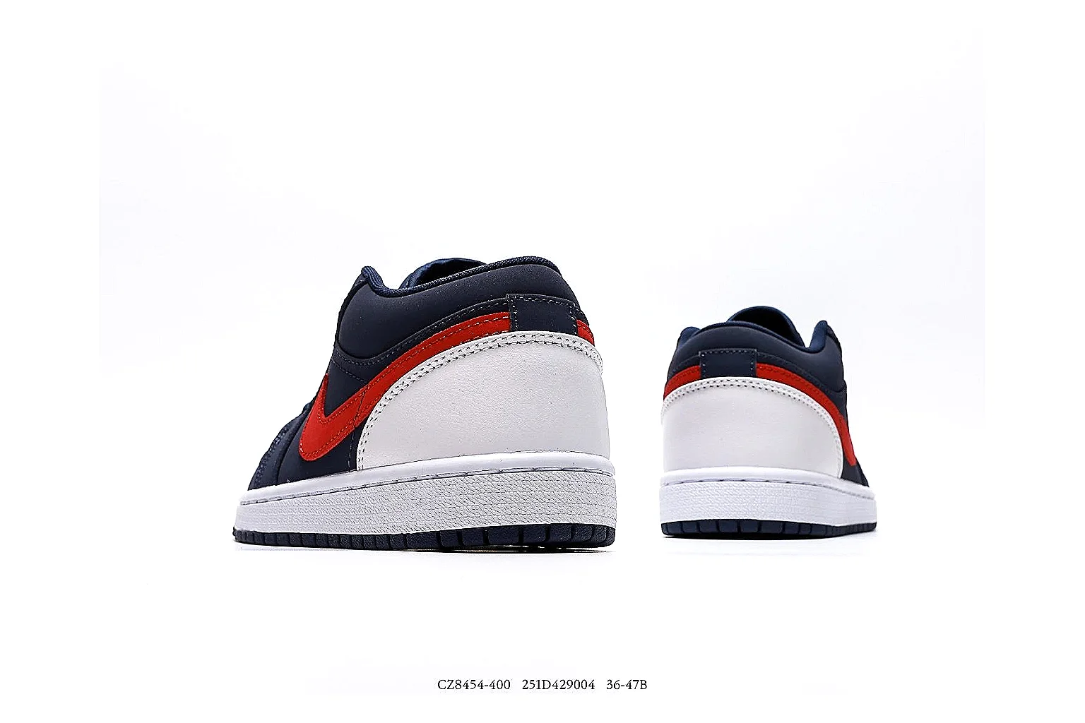 kakofindlist.com Air Jordan Navy Red Jordan 1 Low 7547 Navy Red low-top product image thumbnail 6