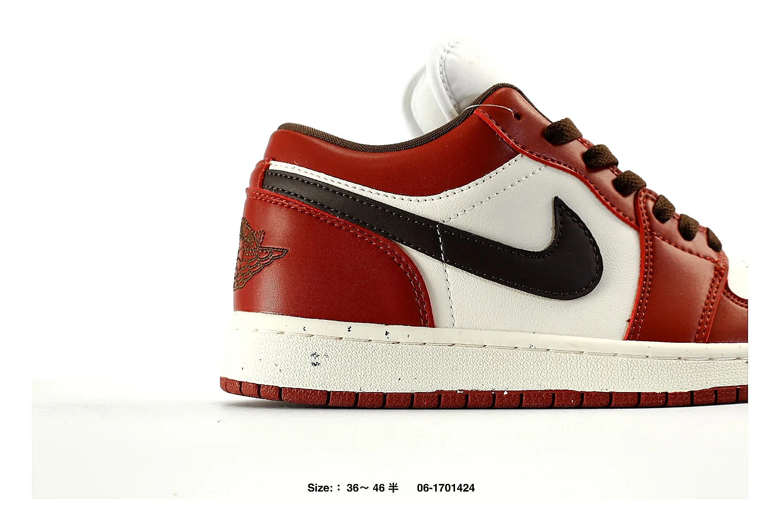 kakofindlist.com Air Jordan Red White Jordan 1 Low 2697 Red White low-top product image thumbnail 2