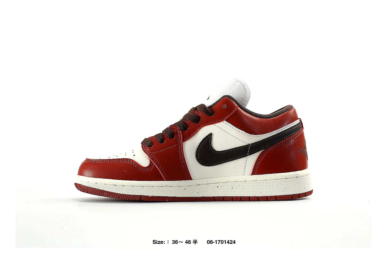 kakofindlist.com Air Jordan Red White Jordan 1 Low 2697 Red White low-top product image thumbnail 3