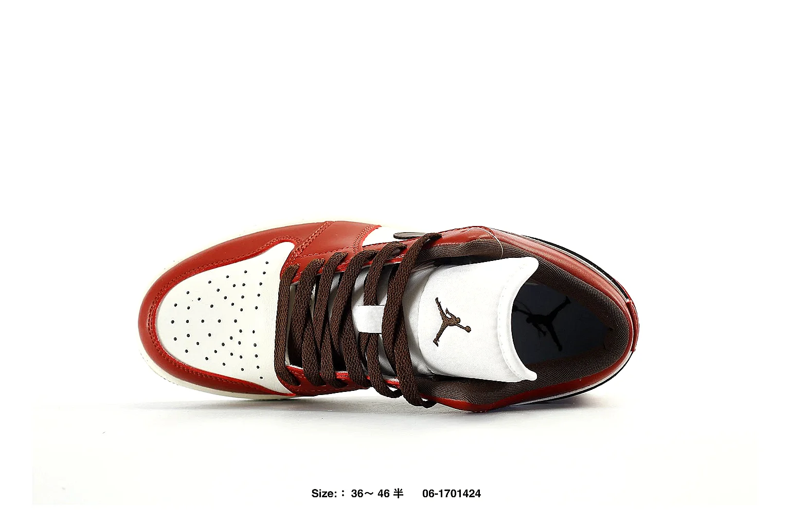 kakofindlist.com Air Jordan Red White Jordan 1 Low 2697 Red White low-top product image thumbnail 4