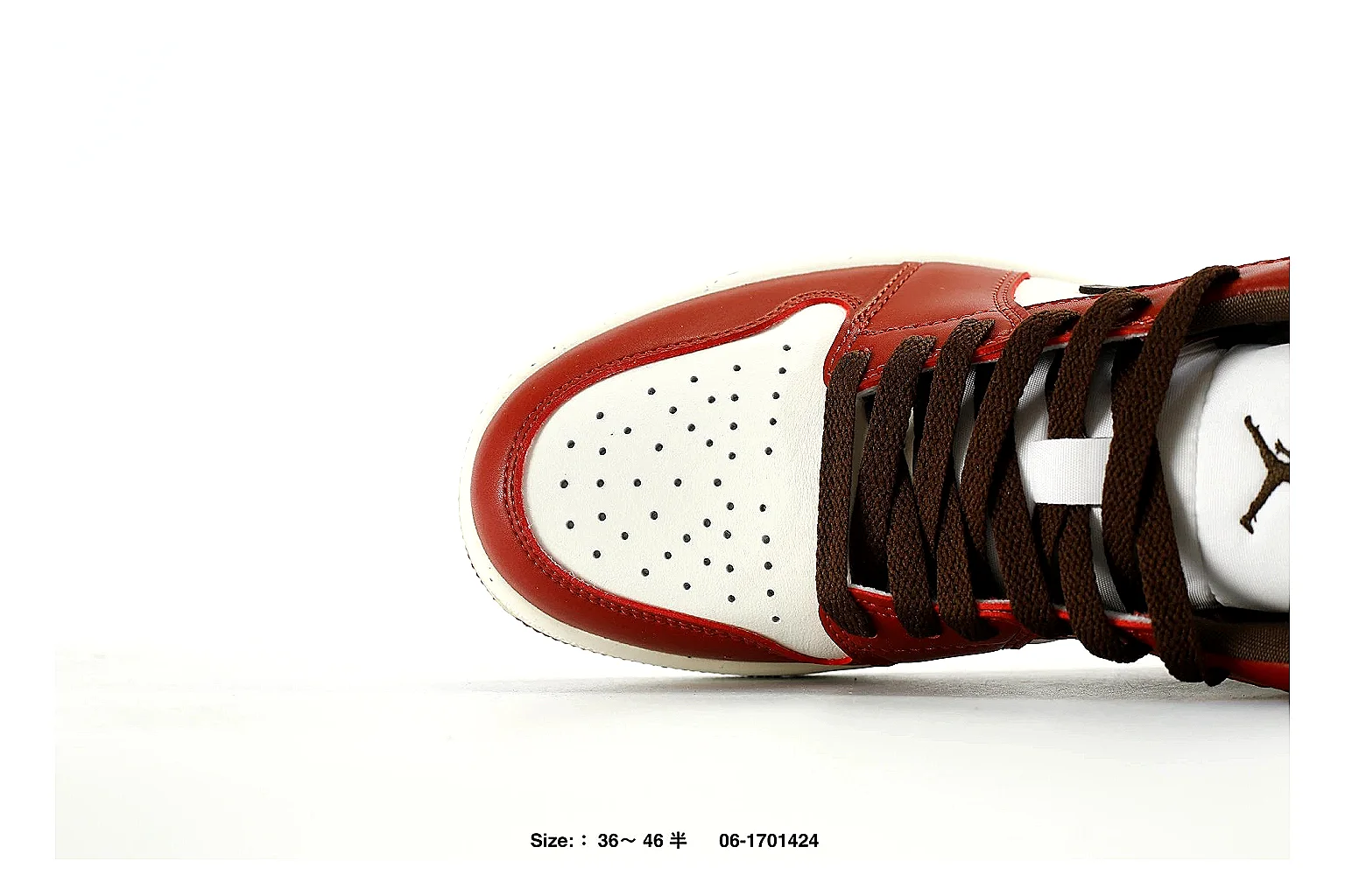 kakofindlist.com Air Jordan Red White Jordan 1 Low 2697 Red White low-top product image thumbnail 5