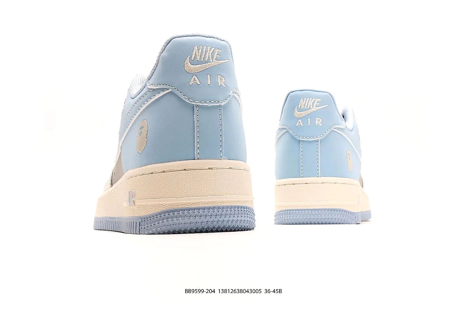 kakofindlist.com Air Jordan Sky Blue Jordan 1 Low 5129 Sky Blue low-top product image thumbnail 6