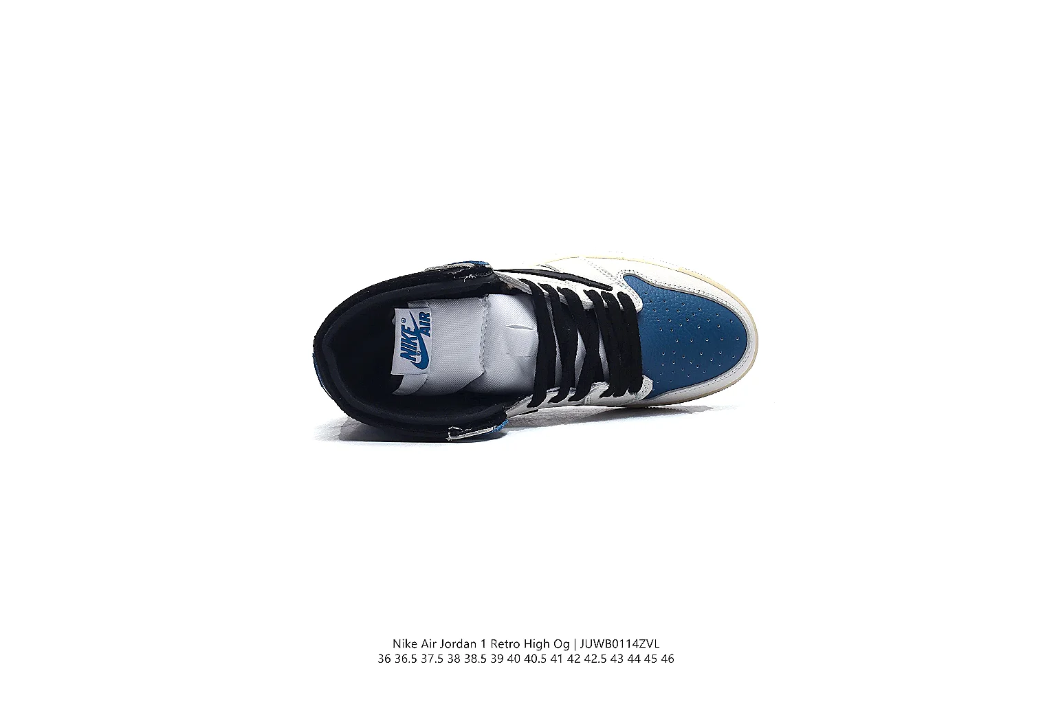 kakofindlist.com Air Jordan Jordan 1 High White Blue 6679 white-blue high-top image thumbnail 4