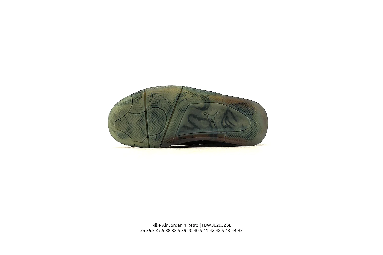 kakofindlist.com Air Jordan Black Jordan 4 0354 Black mid-top product image thumbnail 6