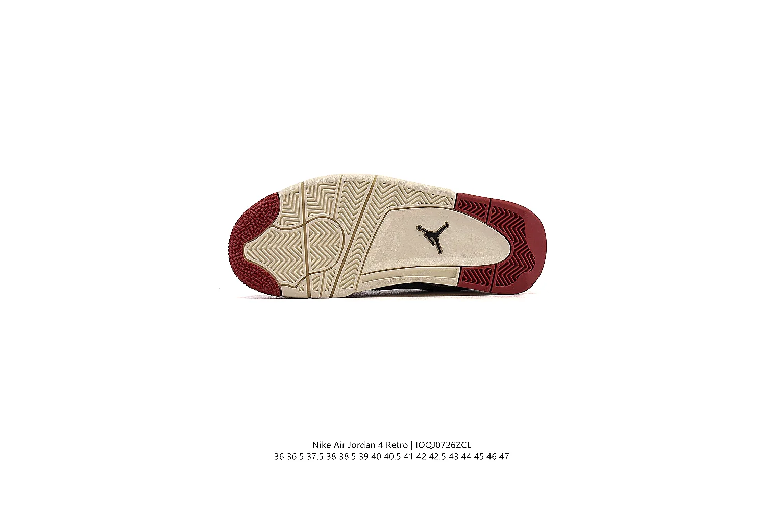 kakofindlist.com Air Jordan Black Cream Jordan 4 1121 Black Cream mid-top product image thumbnail 6