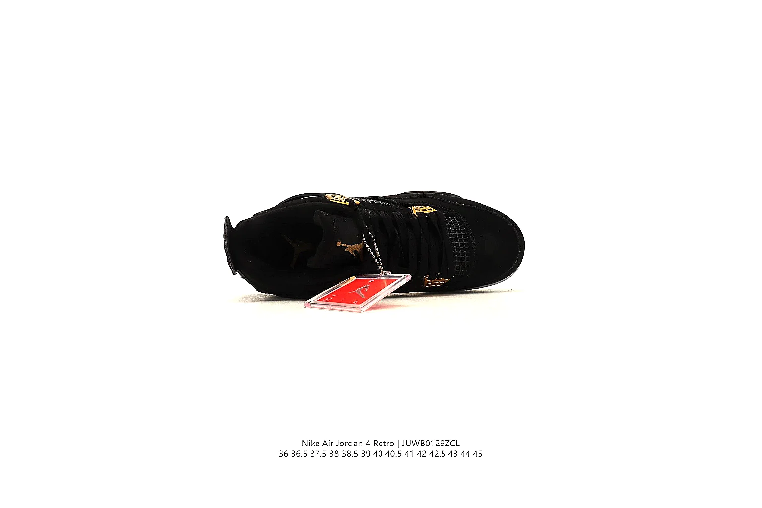 kakofindlist.com Air Jordan Black Gold Jordan 4 0304 Black Gold mid-top product image thumbnail 4