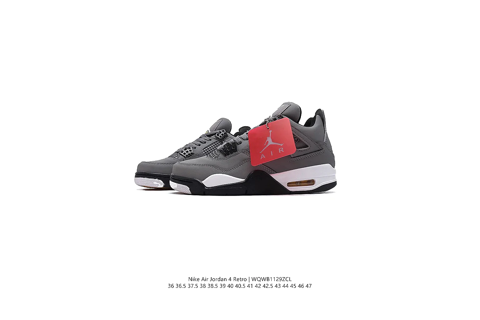 kakofindlist.com Air Jordan Black Red Jordan 4 0328 Black Red mid-top product image thumbnail 2