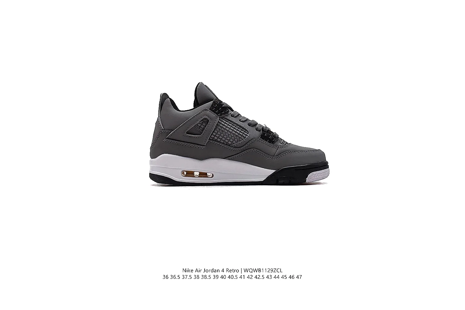 kakofindlist.com Air Jordan Black Red Jordan 4 0328 Black Red mid-top product image thumbnail 3