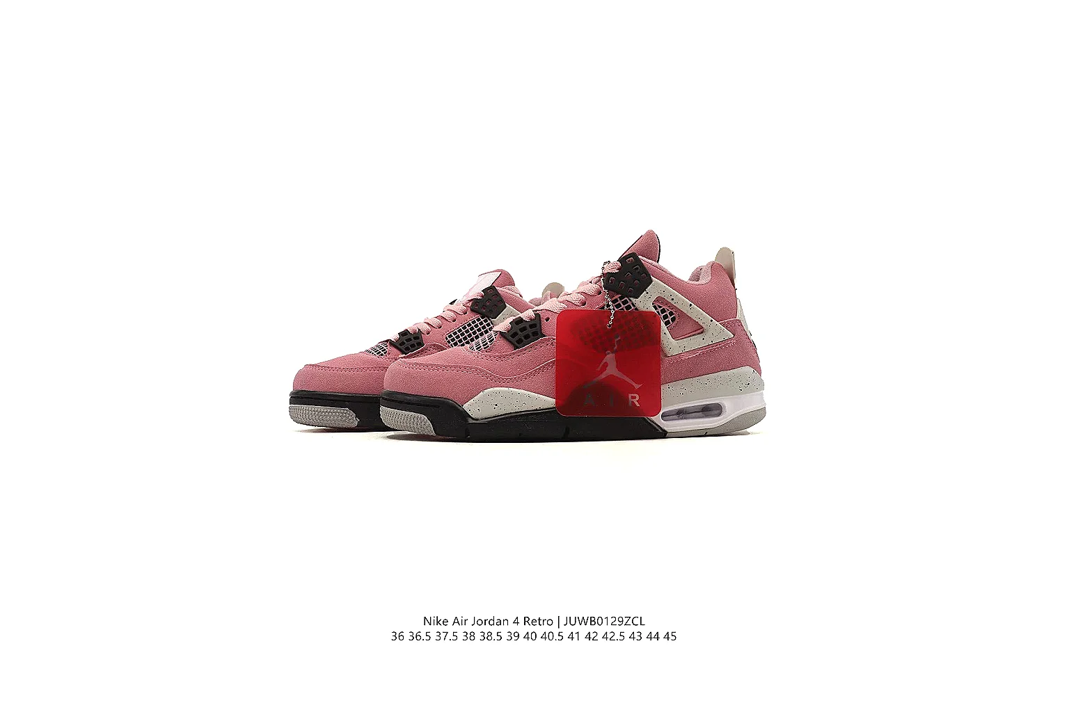 kakofindlist.com Air Jordan Pink Red Jordan 4 0310 Pink Red mid-top product image thumbnail 2