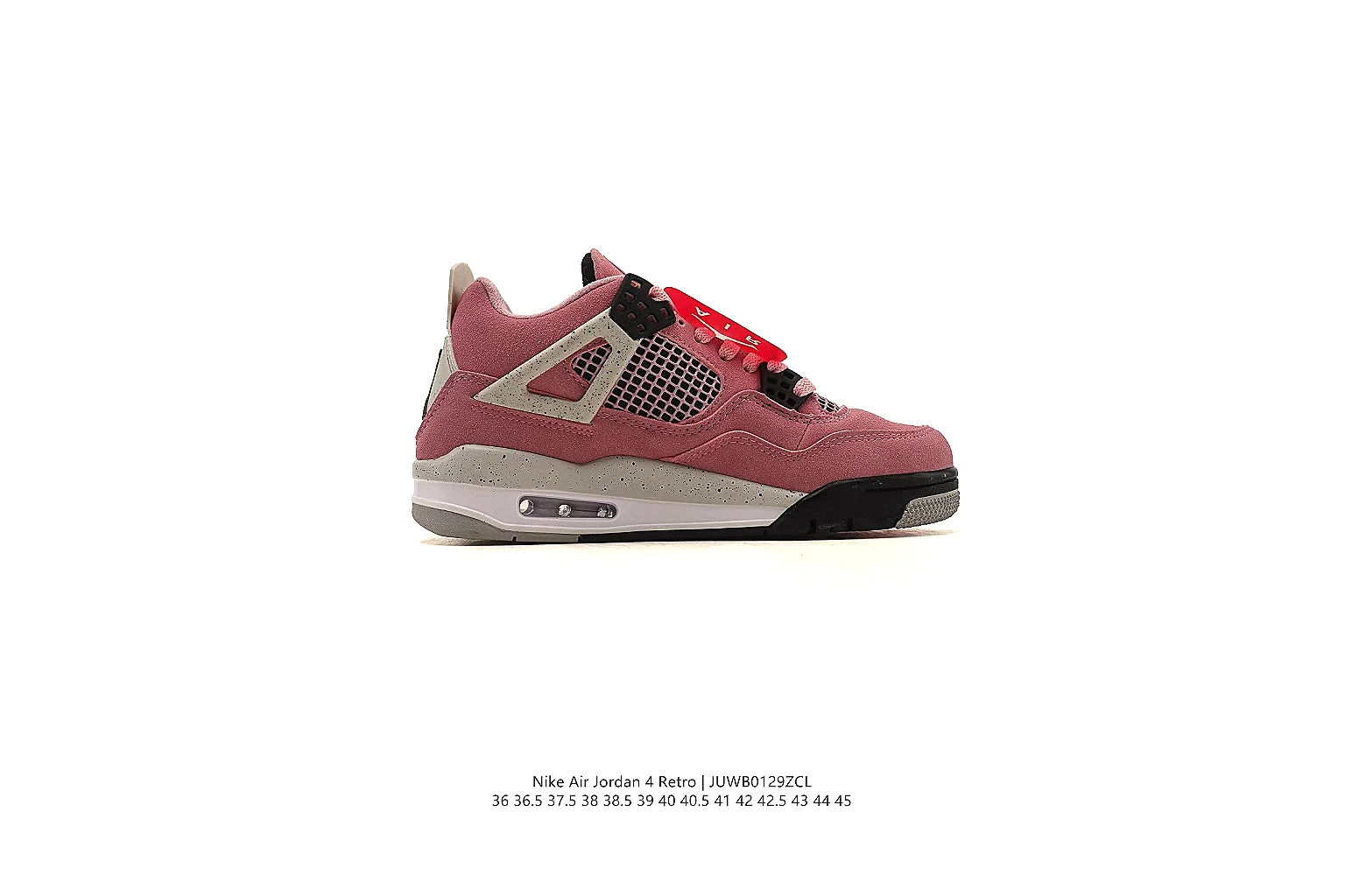 kakofindlist.com Air Jordan Pink Red Jordan 4 0310 Pink Red mid-top product image thumbnail 3