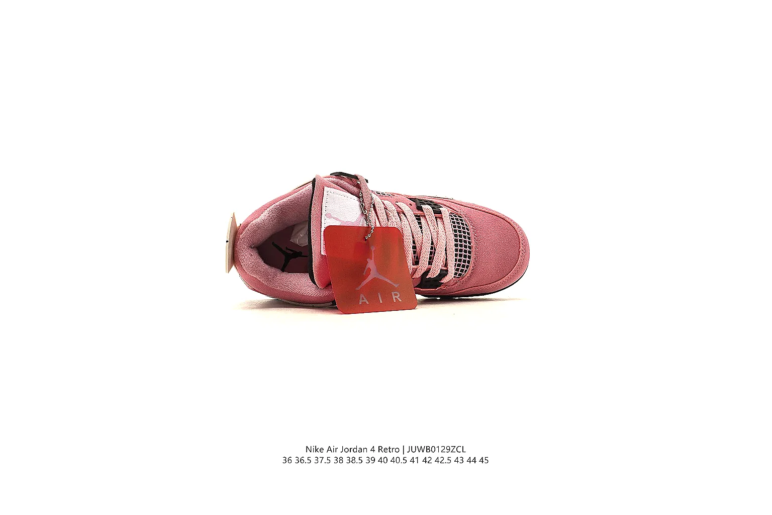 kakofindlist.com Air Jordan Pink Red Jordan 4 0310 Pink Red mid-top product image thumbnail 4