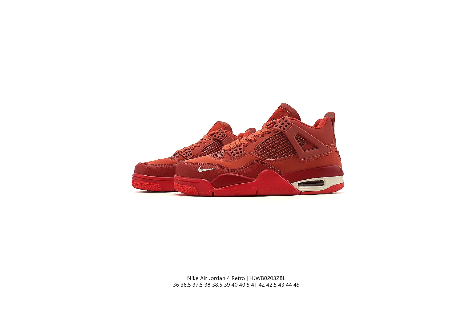kakofindlist.com Air Jordan Red Jordan 4 0360 Red mid-top product image thumbnail 2