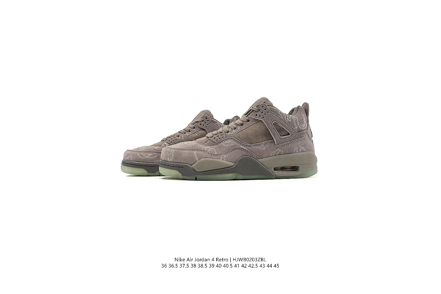 kakofindlist.com Air Jordan Taupe Jordan 4 0352 Taupe mid-top product image thumbnail 2