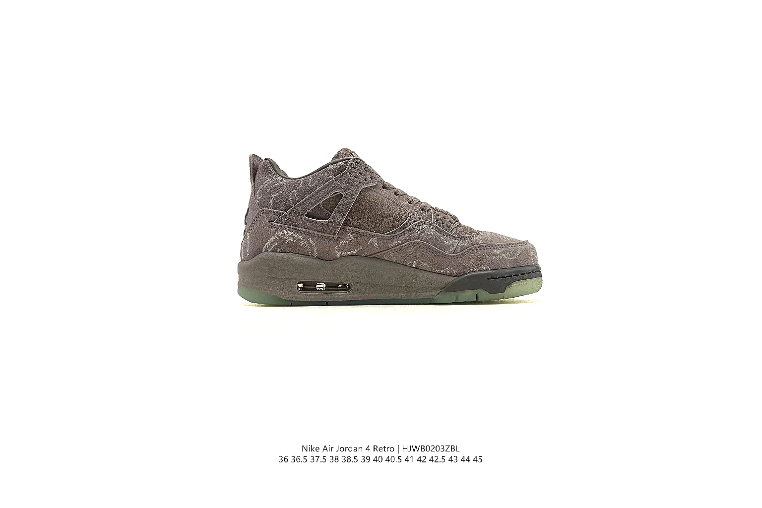kakofindlist.com Air Jordan Taupe Jordan 4 0352 Taupe mid-top product image thumbnail 3