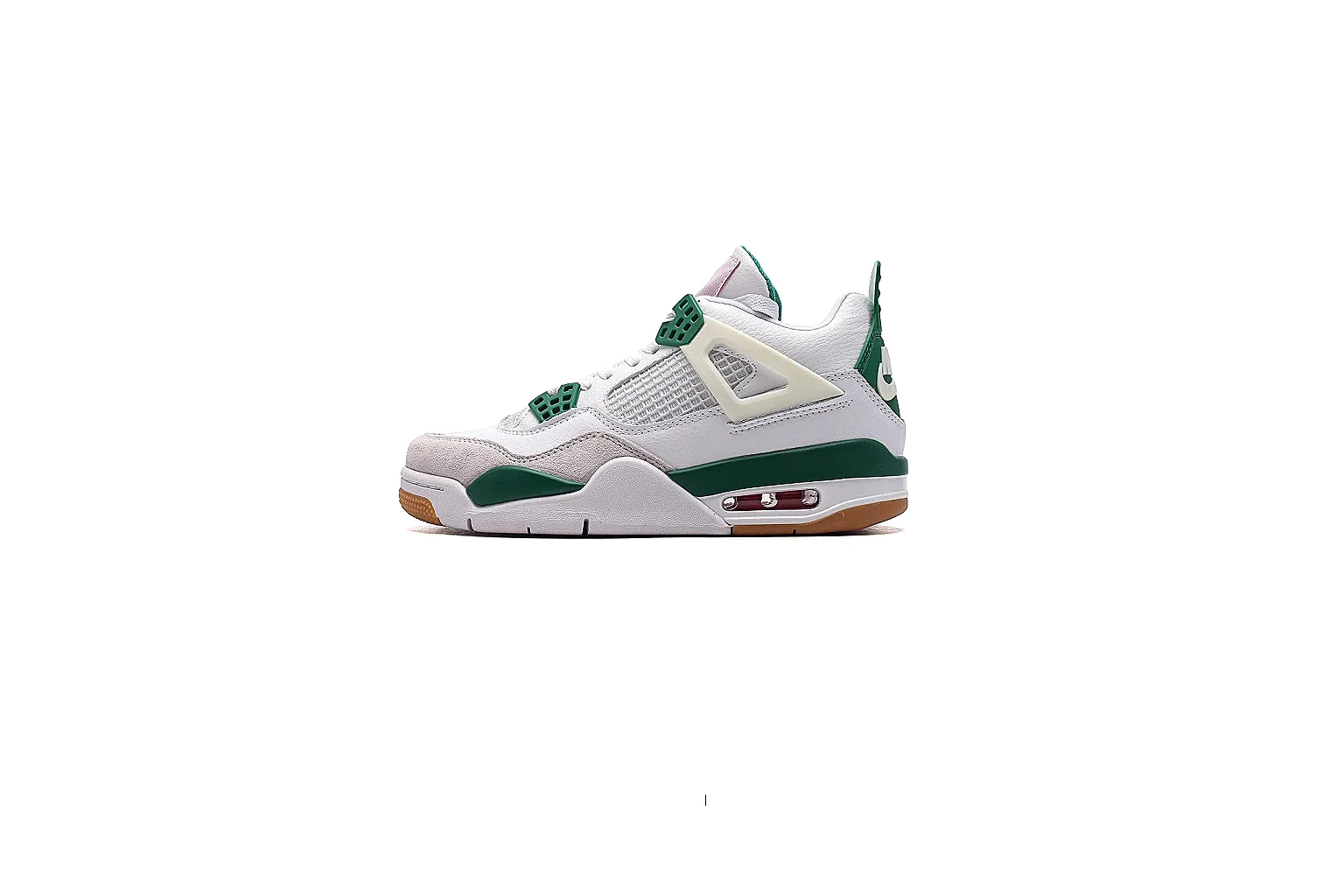 kakofindlist.com Air Jordan White Green Jordan 4 0335 White Green mid-top product image