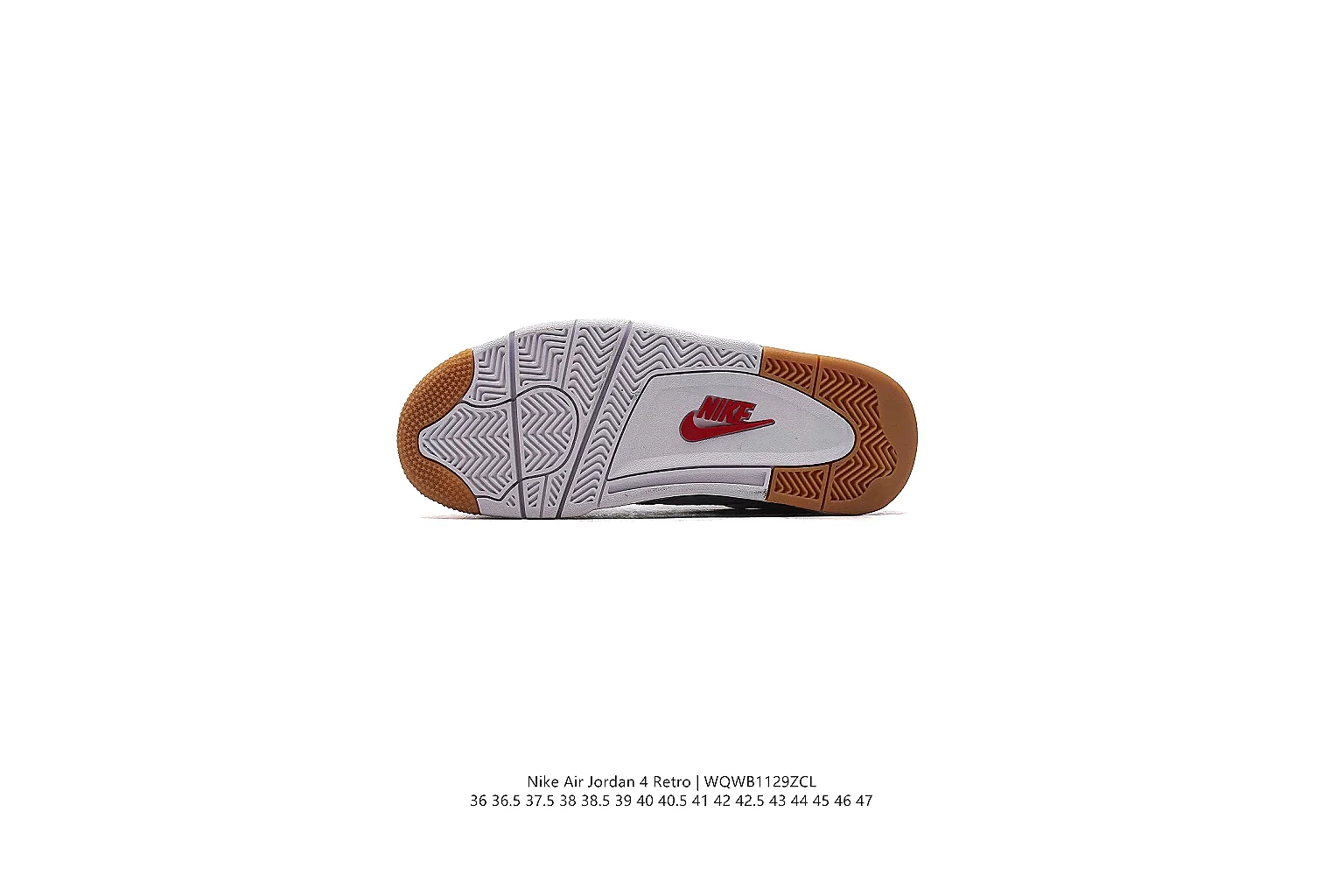 kakofindlist.com Air Jordan White Green Jordan 4 0335 White Green mid-top product image thumbnail 6