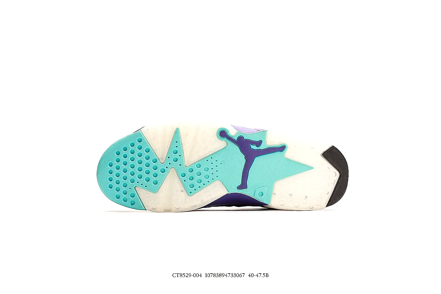 kakofindlist.com Air Jordan Black Purple Jordan 6 0872 Black Purple high-top product image thumbnail 6