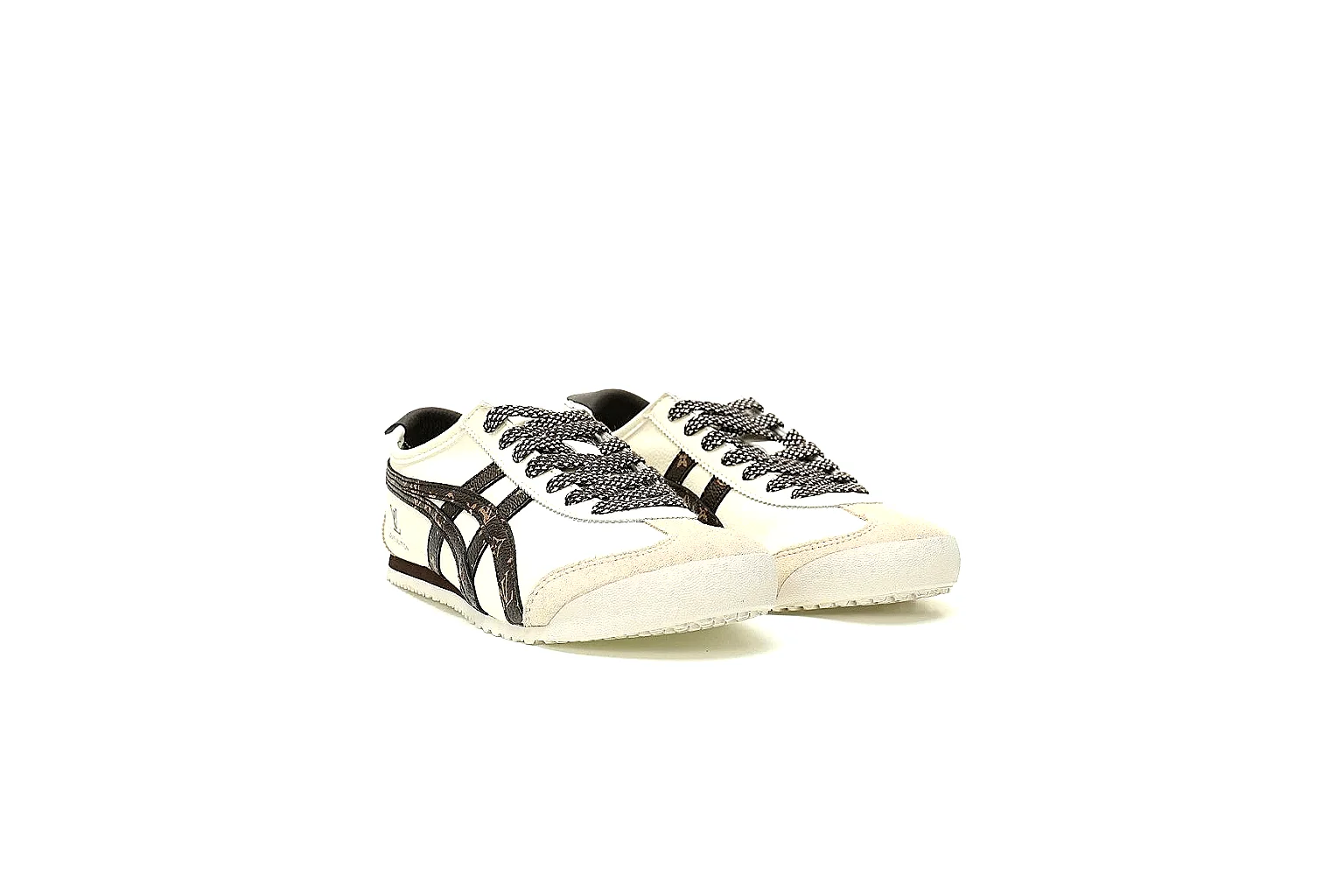 Cream Louis Vuitton low trainer in CNY 460 price band with patterned stripes thumbnail 5