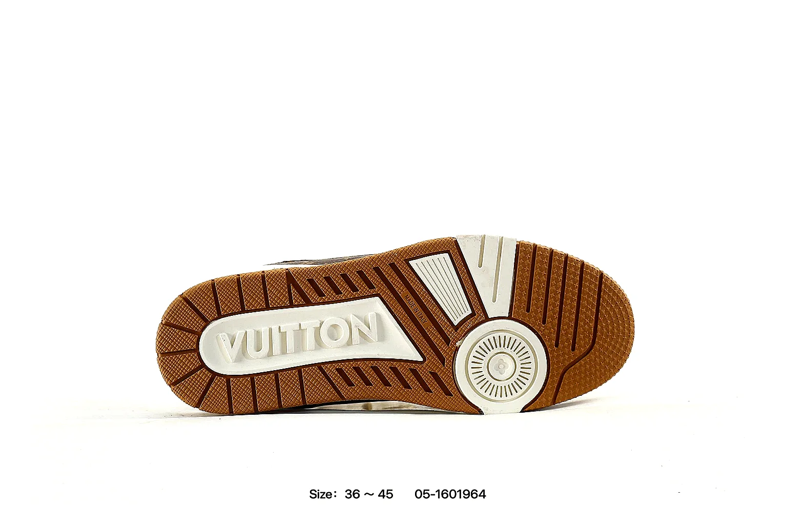 kakofindlist.com Louis Vuitton White Brown Trainer 3852 White Brown low-top product image thumbnail 6
