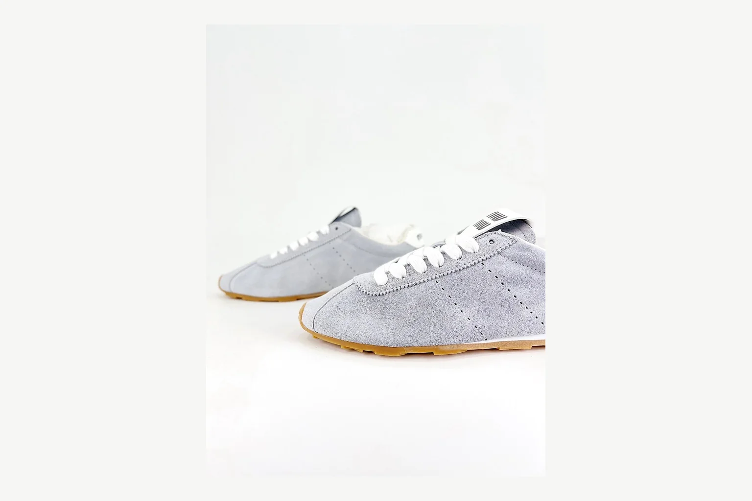 Grey Miu Miu low top on a considered premium-neutral shortlist thumbnail 5