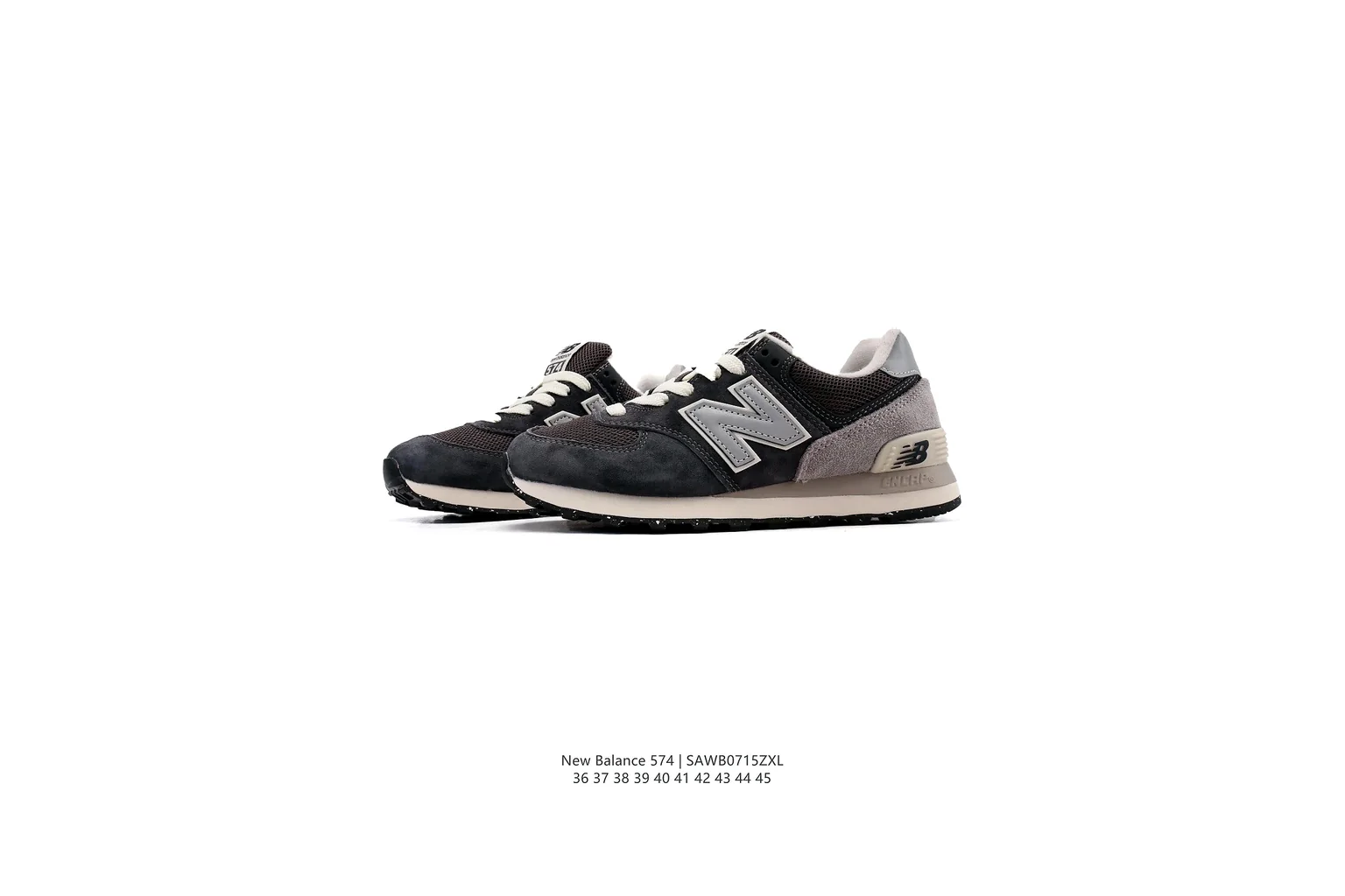 New Balance 327 Black Grey classic runner six photo view thumbnail 2