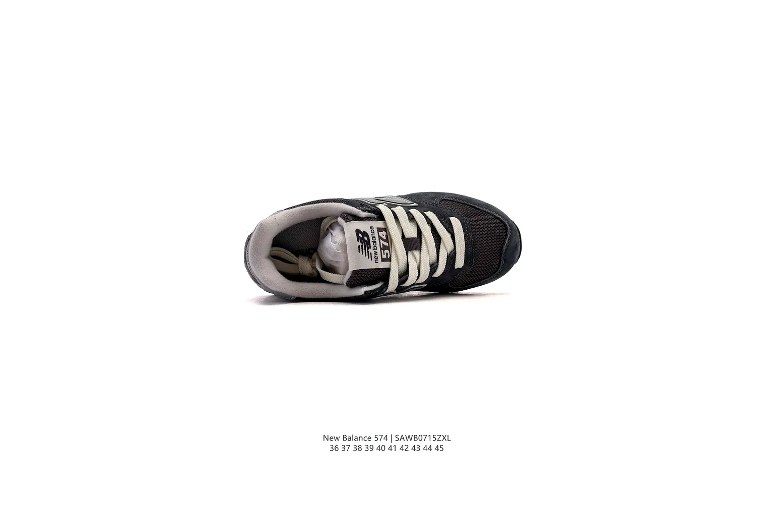 New Balance 327 Black Grey classic runner six photo view thumbnail 3