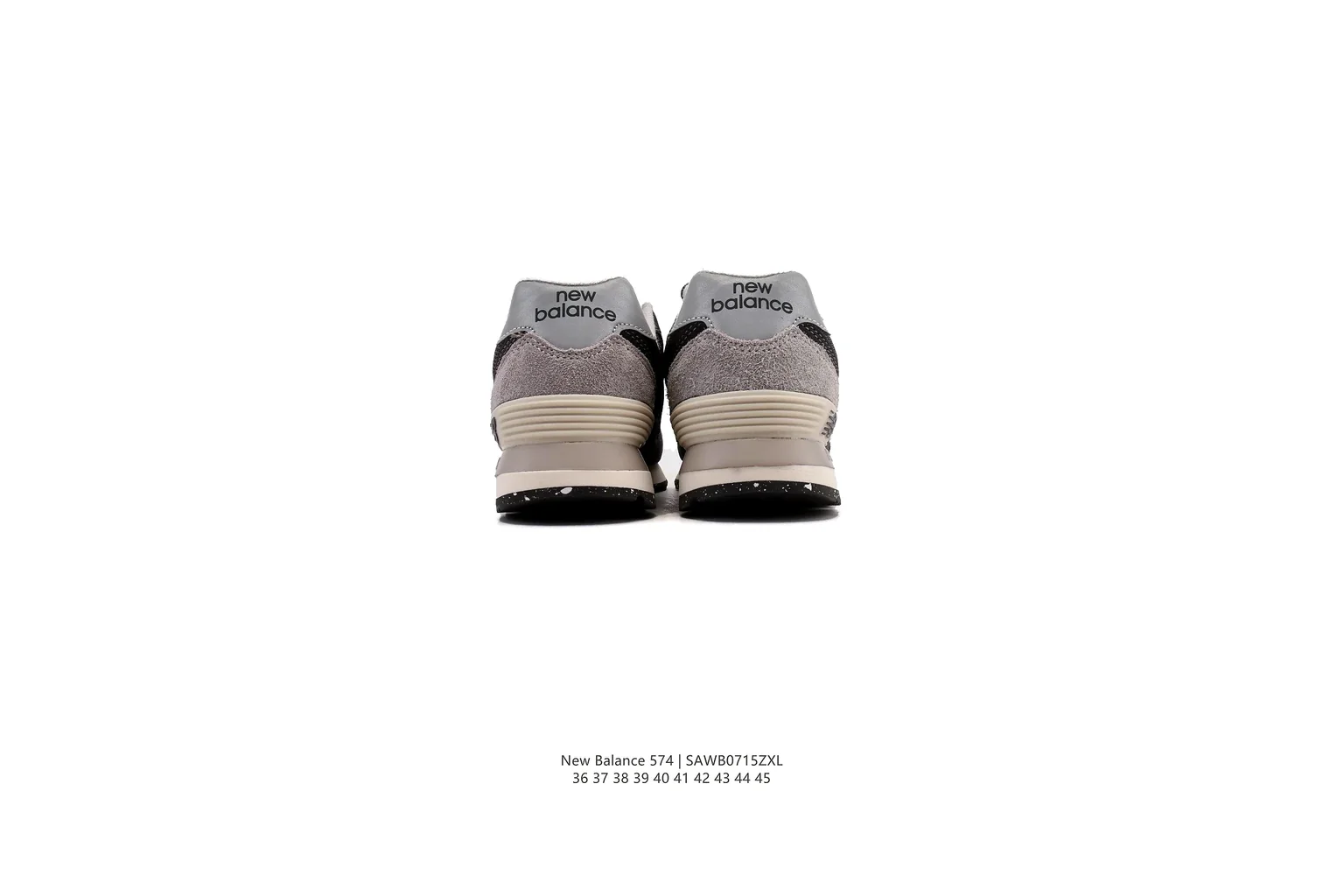 New Balance 327 Black Grey classic runner six photo view thumbnail 4