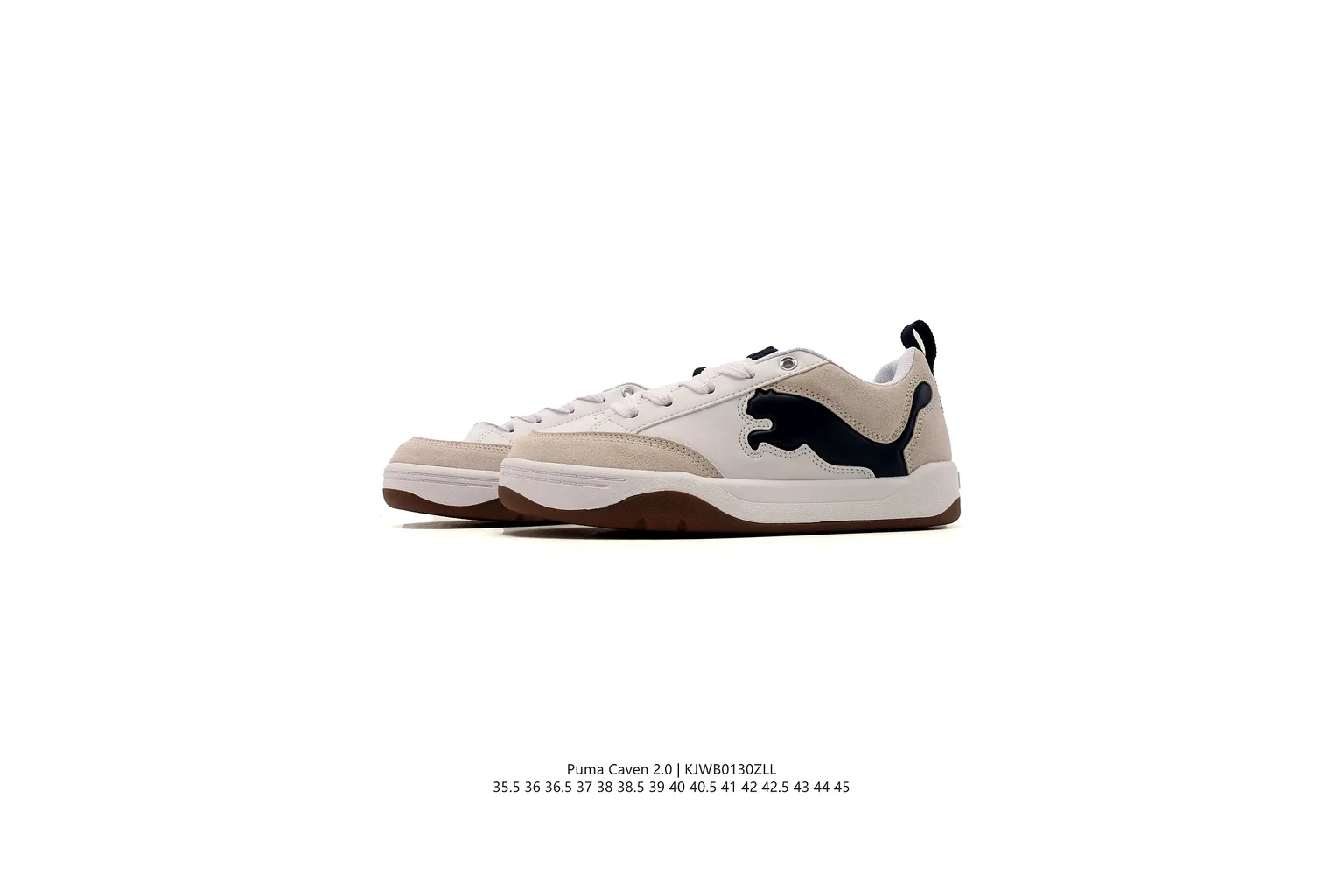 New Balance 327 Cream Black Brown retro runner six photo view thumbnail 2