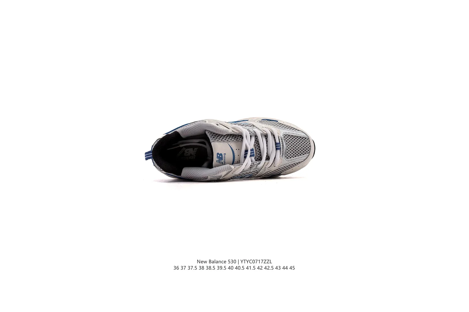 New Balance 9060 Silver Blue chunky runner six photo view thumbnail 3