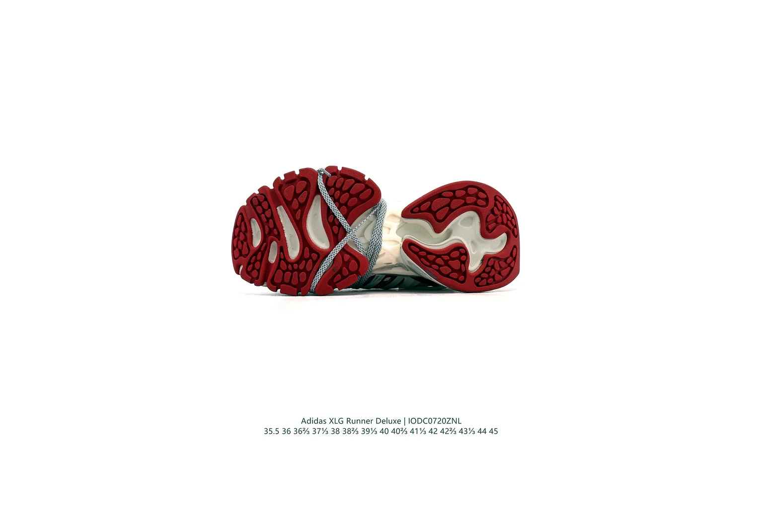 New Balance 9060 White Red Mint chunky runner six photo view thumbnail 5