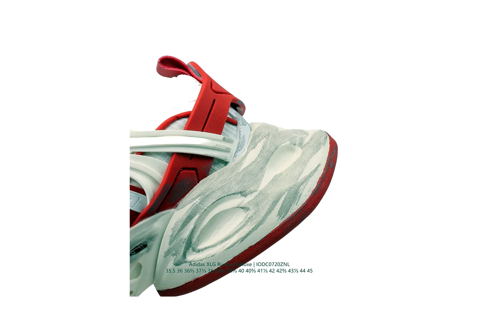 New Balance 9060 White Red Mint chunky runner six photo view thumbnail 6