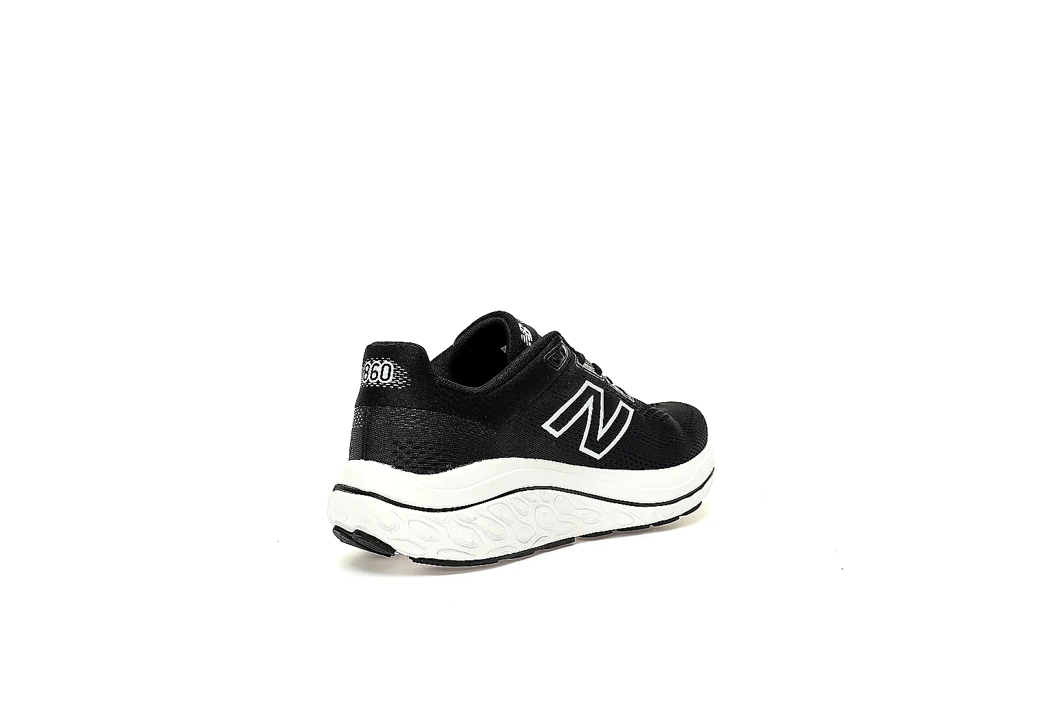 Kako Find List budget photos for New Balance Black White Runner Sneaker thumbnail 3